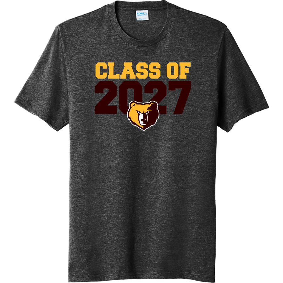 EVANSVILLE CENTRAL HIGH SCHOOL BEARS <span class="pdp-name-mascot">Central BEARS</span> Port & Company Men's Tri-Blend Short Sleeve T-Shirt