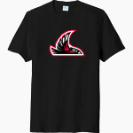 Northwest Nazarene Nighthawks Port & Company Men's Tri-Blend Short Sleeve T-Shirt Front Thumbnail