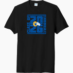 Carbondale Rams <span class="pdp-name-mascot">Carbondale Rams</span> Port & Company Men's Tri-Blend Short Sleeve T-Shirt Front Thumbnail