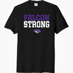Coudersport Area Falcons <span class="pdp-name-mascot">Coudersport Area High School Falcons</span> Port & Company Men's Tri-Blend Short Sleeve T-Shirt Front Thumbnail