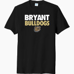 Bryant Bulldogs <span class="pdp-name-mascot">Bryant Bulldogs</span> Port & Company Men's Tri-Blend Short Sleeve T-Shirt Front Thumbnail