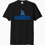 CASSOPOLIS HIGH SCHOOL RANGERS Port & Company Men's Tri-Blend Short Sleeve T-Shirt Front Thumbnail