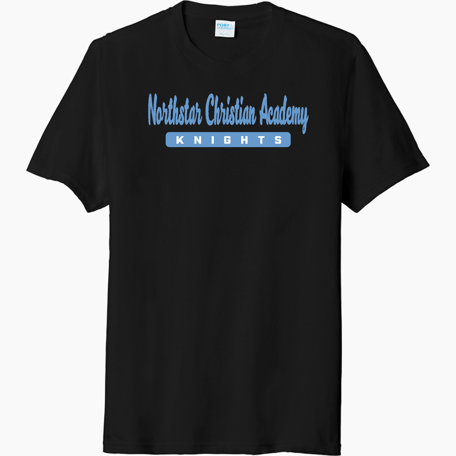 Northstar Christian Knights <span class="pdp-name-mascot">Northstar Christian Academy Knights</span> Port & Company Men's Tri-Blend Short Sleeve T-Shirt