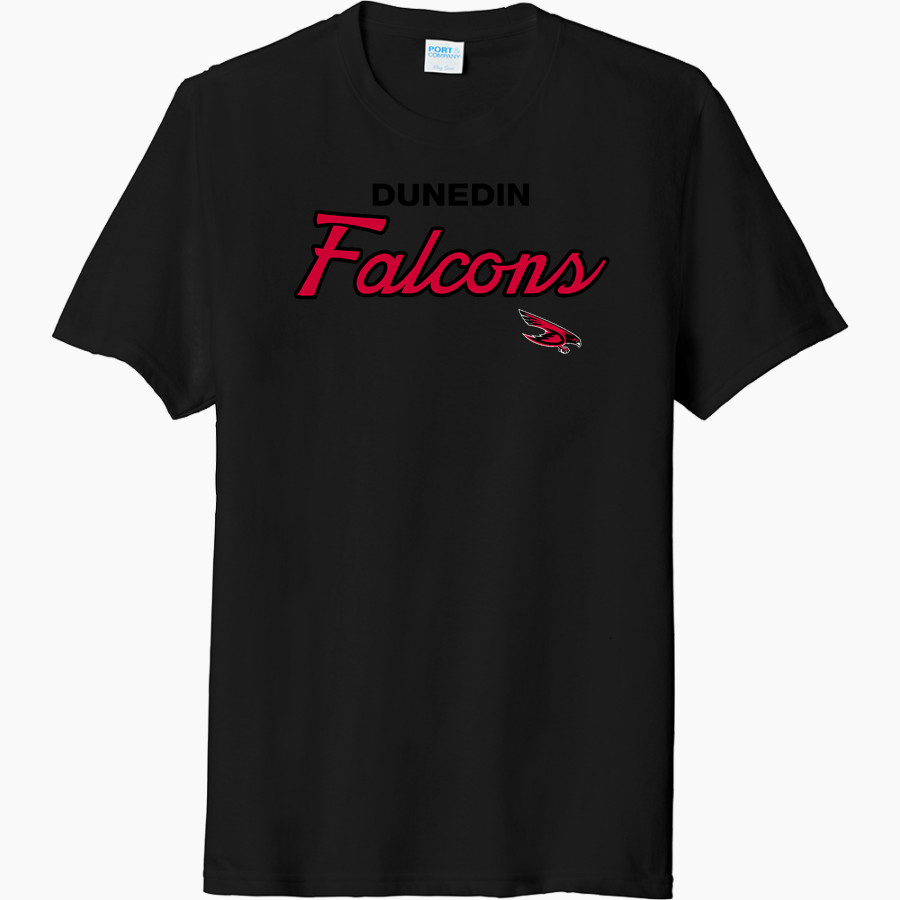 Dunedin Falcons Port & Company Men's Tri-Blend Short Sleeve T-Shirt