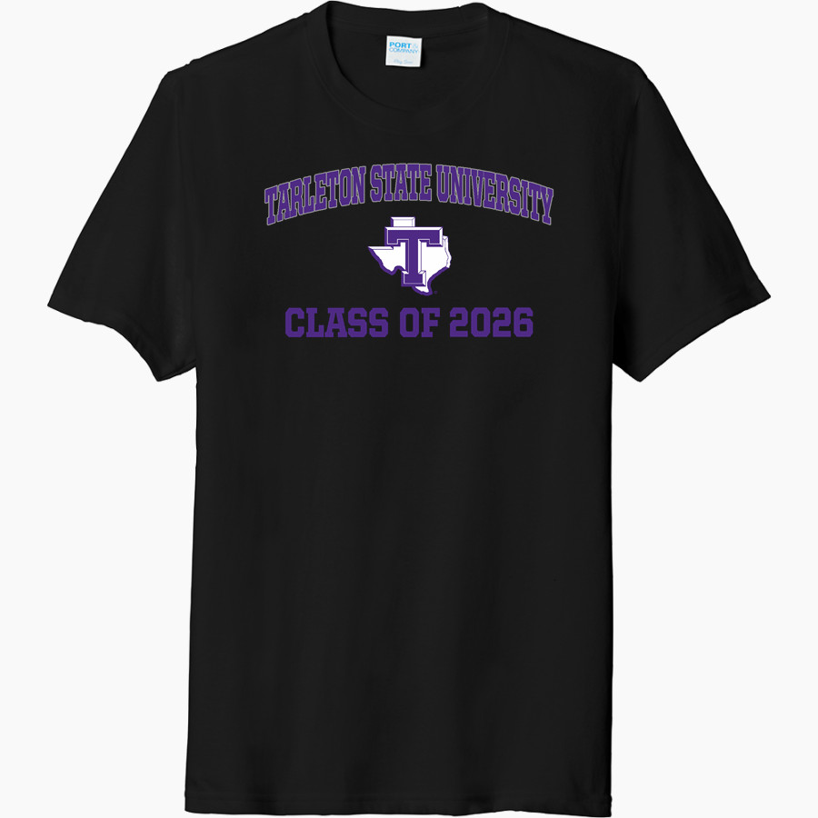 Tarleton State University Texans <span class="pdp-name-mascot">Tarleton State University Texans</span> Port & Company Men's Tri-Blend Short Sleeve T-Shirt