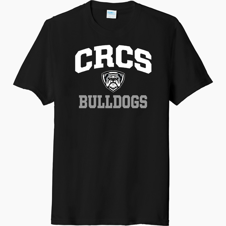 CRCS Bulldogs <span class="pdp-name-mascot">CRHS Bulldogs</span> Port & Company Men's Tri-Blend Short Sleeve T-Shirt