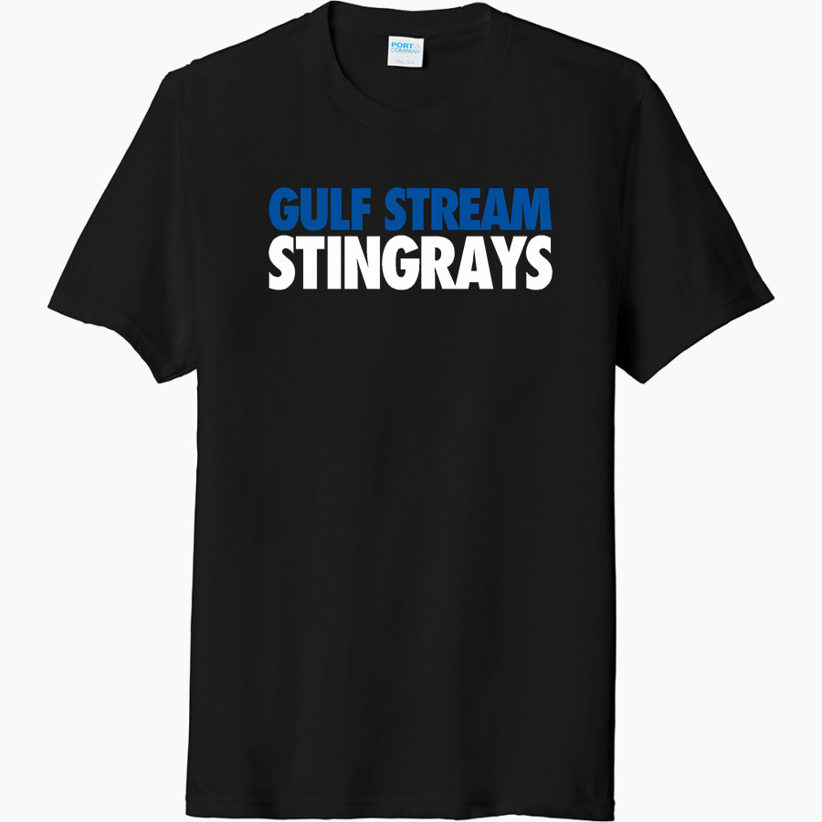Gulf Stream Stingrays Port & Company Men's Tri-Blend Short Sleeve T-Shirt