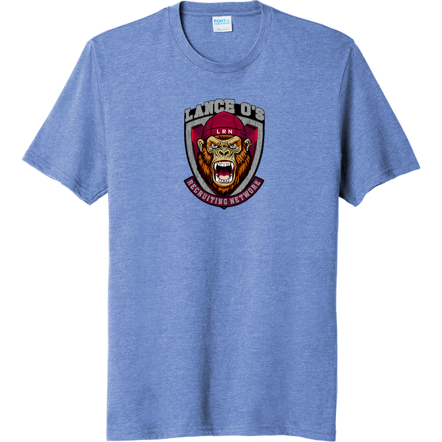 Lance O's Recruiting Network Lance O's Recruiting <span class="pdp-name-mascot">Lanceo's Recruiting Network</span> Port & Company Men's Tri-Blend Short Sleeve T-Shirt