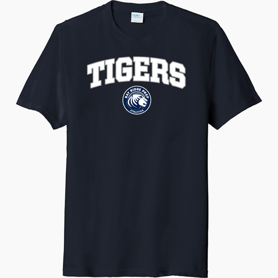 Bay Ridge Prep Tigers Port & Company Men's Tri-Blend Short Sleeve T-Shirt