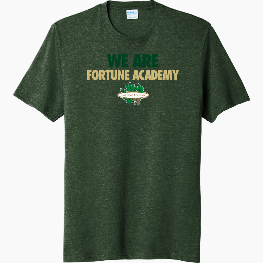 Fortune Academy Mighty Oaks online store Port & Company Men's Tri-Blend Short Sleeve T-Shirt