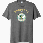 LEGACY CHRISTIAN WARRIORS Port & Company Men's Tri-Blend Short Sleeve T-Shirt Front Thumbnail