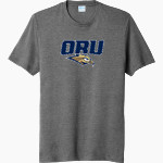 Oral Roberts Golden Eagles <span class="pdp-name-mascot">Oral Roberts Golden Eagles</span> Port & Company Men's Tri-Blend Short Sleeve T-Shirt Front Thumbnail