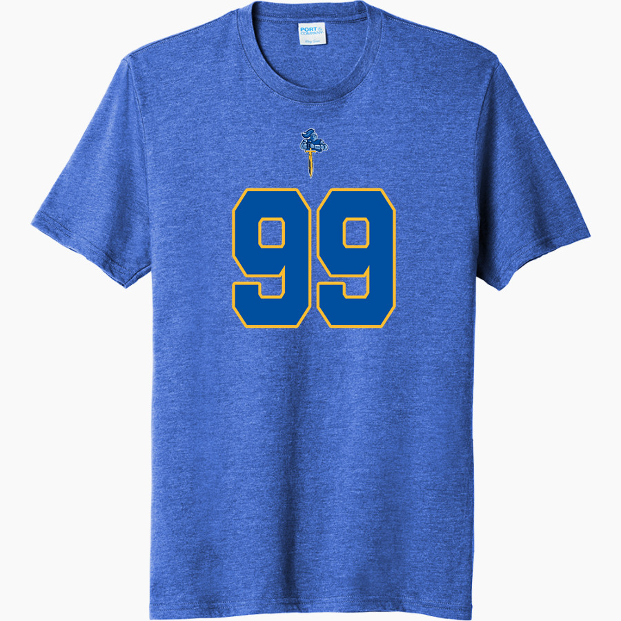 Georgetown Golden Knights <span class="pdp-name-mascot">Georgetown Golden Knights</span> Port & Company Men's Tri-Blend Short Sleeve T-Shirt