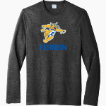 EDISON HIGH SCHOOL TOMMIES <span class="pdp-name-mascot">EDISON TOMMIES</span> Port & Company Men's Tri-Blend Long Sleeve T-Shirt Front Thumbnail