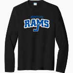 JOAQUIN HIGH SCHOOL RAMS <span class="pdp-name-mascot">JOAQUIN RAMS</span> Port & Company Men's Tri-Blend Long Sleeve T-Shirt Front Thumbnail