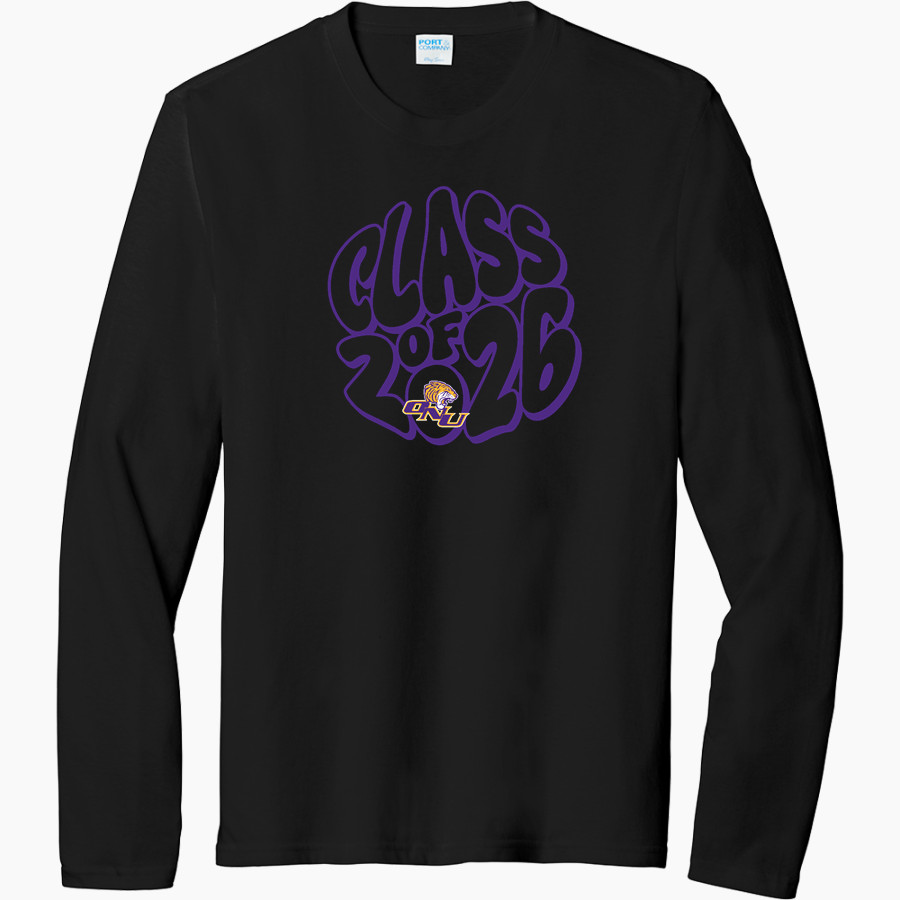 Olivet Nazarene Tigers Port & Company Men's Tri-Blend Long Sleeve T-Shirt