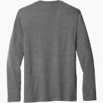 British International School of Washington Port & Company Men's Tri-Blend Long Sleeve T-Shirt Back Thumbnail