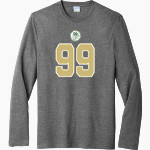 LEGACY CHRISTIAN WARRIORS Port & Company Men's Tri-Blend Long Sleeve T-Shirt Front Thumbnail