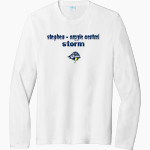 STEPHEN-ARGYLE CENTRAL SCHOOLS STORM Port & Company Men's Tri-Blend Long Sleeve T-Shirt Front Thumbnail