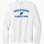 Tapestry Charter Thunderhawks <span class="pdp-name-mascot">Tapestry Charter Thunderhawks</span> Port & Company Men's Tri-Blend Long Sleeve T-Shirt Front Thumbnail