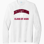 Hastings Broncos Port & Company Men's Tri-Blend Long Sleeve T-Shirt Front Thumbnail