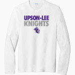 UPSON-LEE High School Knights <span class="pdp-name-mascot">Upson Lee Knights</span> Port & Company Men's Tri-Blend Long Sleeve T-Shirt Front Thumbnail