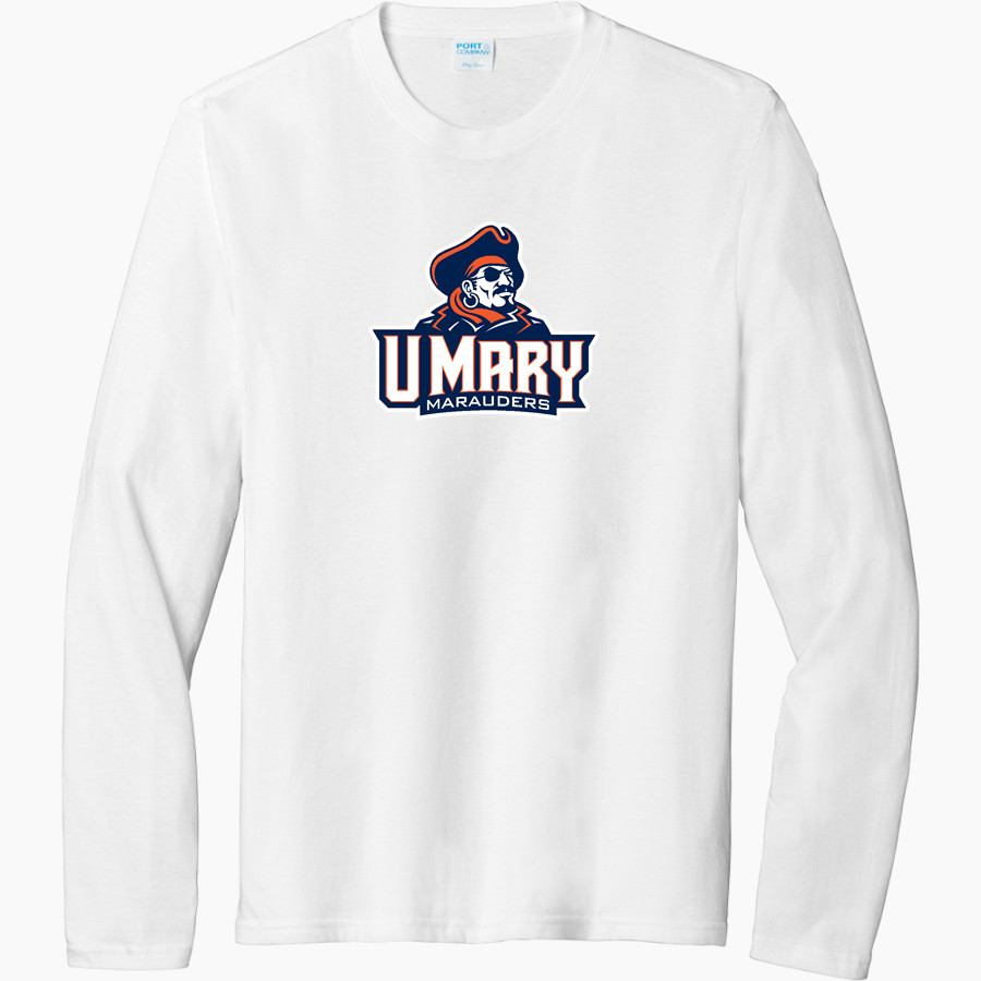 UMary Marauders Online Store <span class="pdp-name-mascot">University of Mary Marauders</span> Port & Company Men's Tri-Blend Long Sleeve T-Shirt