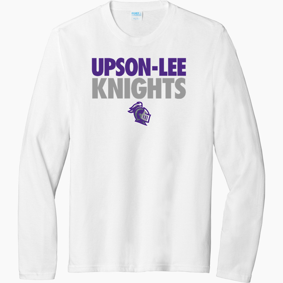 UPSON-LEE High School Knights <span class="pdp-name-mascot">Upson Lee Knights</span> Port & Company Men's Tri-Blend Long Sleeve T-Shirt