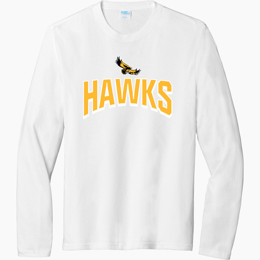 CARDINAL O' HARA HIGH SCHOOL HAWKS <span class="pdp-name-mascot">CARDINAL O' HARA HAWKS</span> Port & Company Men's Tri-Blend Long Sleeve T-Shirt