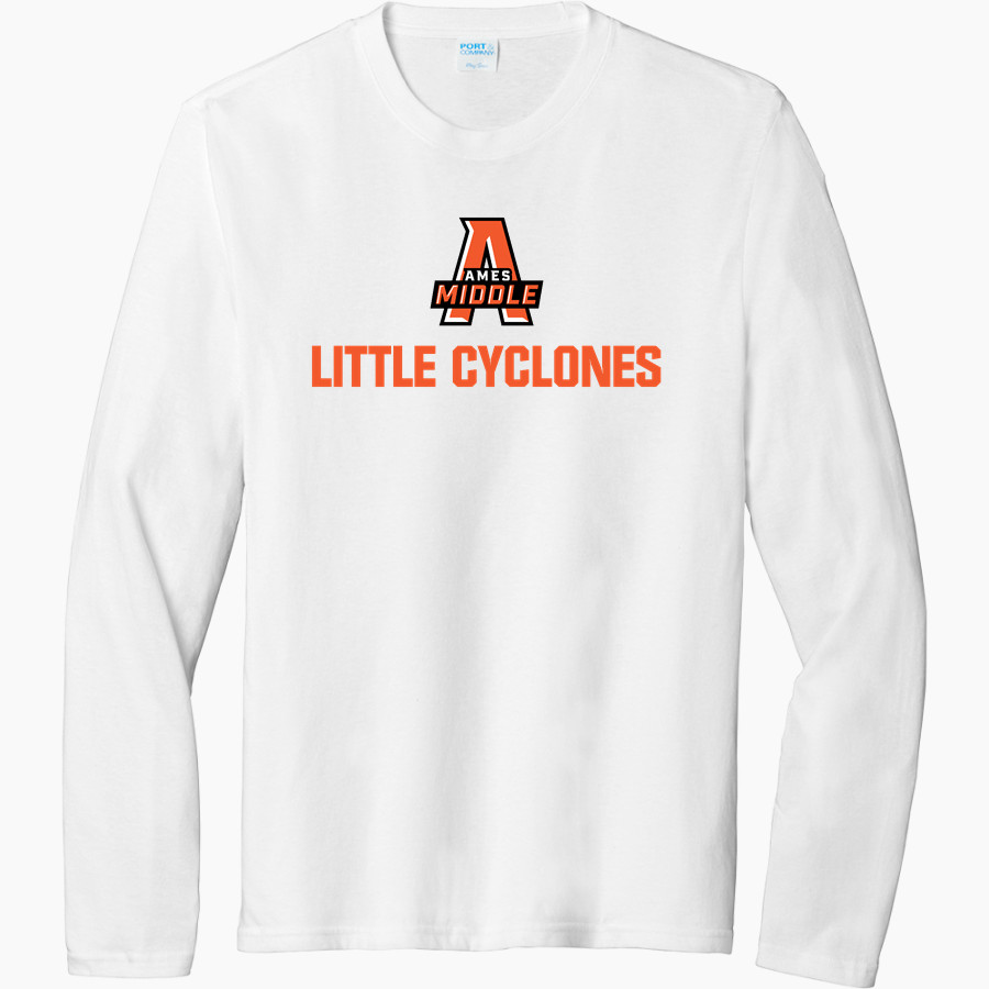 Ames Little Cyclones <span class="pdp-name-mascot">Ames Little Cyclones</span> Port & Company Men's Tri-Blend Long Sleeve T-Shirt