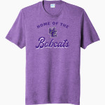 HYDRO-EAKLY HIGH SCHOOL BOBCATS Port & Company Men's Tri-Blend Short Sleeve T-Shirt Front Thumbnail