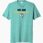 EMMANUEL CHRISTIAN Falcons Port & Company Men's Tri-Blend Short Sleeve T-Shirt Front Thumbnail
