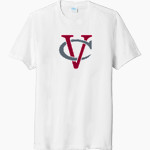 Vassar Brewers <span class="pdp-name-mascot">Vassar College Brewers</span> Port & Company Men's Tri-Blend Short Sleeve T-Shirt Front Thumbnail