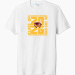 Au Gres-Sims HIGH SCHOOL WOLVERINES <span class="pdp-name-mascot">AU GRES - SIMS WOLVERINES</span> Port & Company Men's Tri-Blend Short Sleeve T-Shirt Front Thumbnail