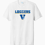 Vernonia Loggers <span class="pdp-name-mascot">Vernonia Loggers</span> Port & Company Men's Tri-Blend Short Sleeve T-Shirt Front Thumbnail