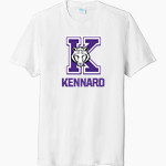 KENNARD HIGH SCHOOL TIGERS <span class="pdp-name-mascot">KENNARD TIGERS</span> Port & Company Men's Tri-Blend Short Sleeve T-Shirt Front Thumbnail