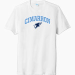 CIMARRON HIGH SCHOOL BLUEJAYS Port & Company Men's Tri-Blend Short Sleeve T-Shirt Front Thumbnail