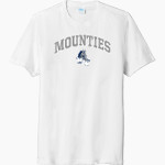 Mount Aloysius College Mounties Port & Company Men's Tri-Blend Short Sleeve T-Shirt Front Thumbnail