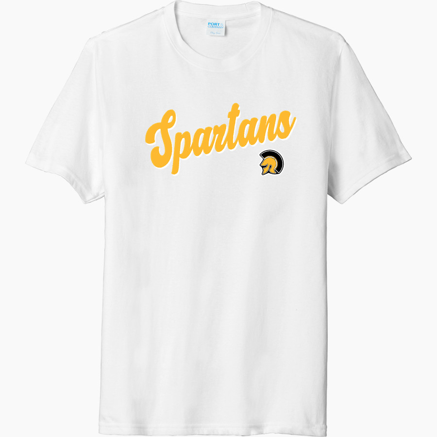 MARIAN CATHOLIC HIGH SCHOOL SPARTANS <span class="pdp-name-mascot">MARIAN SPARTANS</span> Port & Company Men's Tri-Blend Short Sleeve T-Shirt