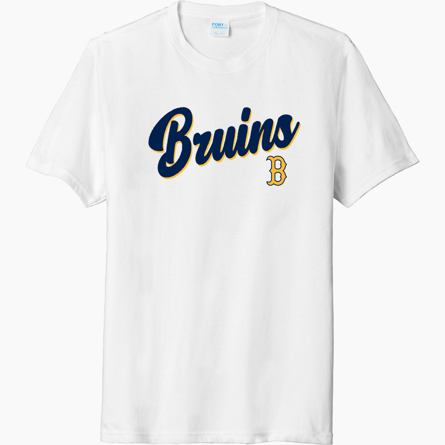 BLOOMINGTON HIGH SCHOOL BRUINS Port & Company Men's Tri-Blend Short Sleeve T-Shirt