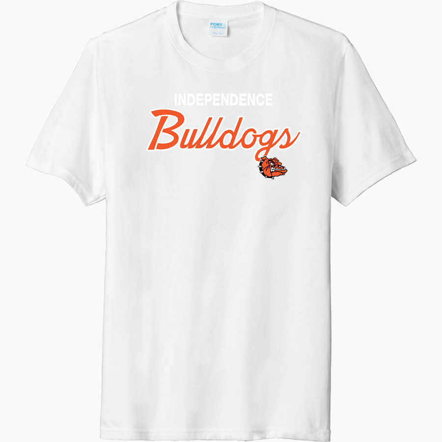INDEPENDENCE HIGH SCHOOL BULLDOGS <span class="pdp-name-mascot">INDEPENDENCE BULLDOGS</span> Port & Company Men's Tri-Blend Short Sleeve T-Shirt