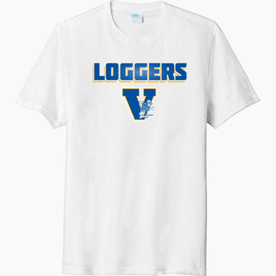 Vernonia Loggers <span class="pdp-name-mascot">Vernonia Loggers</span> Port & Company Men's Tri-Blend Short Sleeve T-Shirt