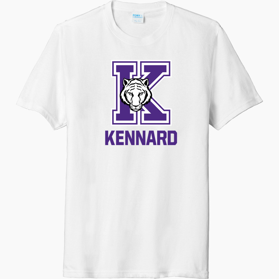 KENNARD HIGH SCHOOL TIGERS <span class="pdp-name-mascot">KENNARD TIGERS</span> Port & Company Men's Tri-Blend Short Sleeve T-Shirt