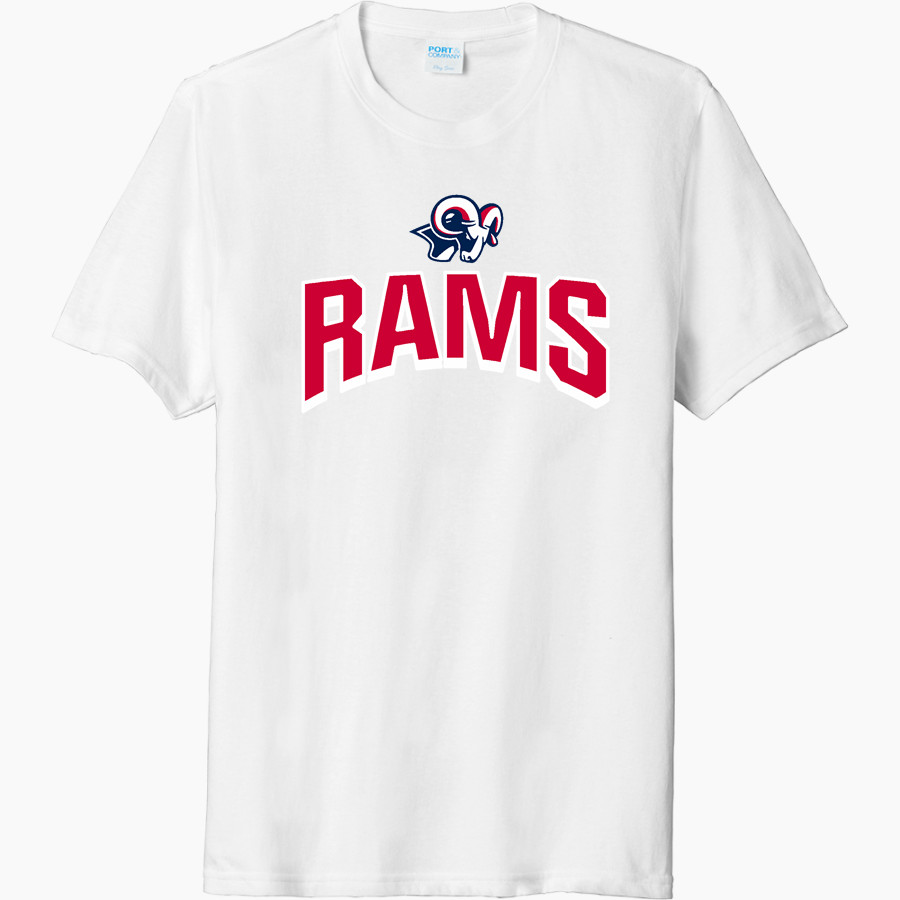 Bluefield University Sideline Store <span class="pdp-name-mascot">Bluefield University</span> Port & Company Men's Tri-Blend Short Sleeve T-Shirt