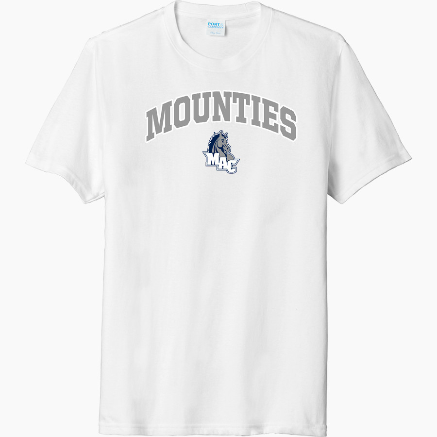 Mount Aloysius College Mounties Port & Company Men's Tri-Blend Short Sleeve T-Shirt