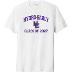 HYDRO-EAKLY HIGH SCHOOL BOBCATS <span class="pdp-name-mascot">HYDRO - EAKLY BOBCATS</span> Port & Company Men's Tri-Blend Short Sleeve T-Shirt Front Thumbnail