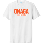 ONAGA HIGH SCHOOL BUFFALOES <span class="pdp-name-mascot">ONAGA BUFFALOES</span> Port & Company Men's Tri-Blend Short Sleeve T-Shirt Front Thumbnail
