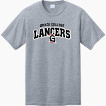 Grace College Lancers <span class="pdp-name-mascot">Grace College Lancers</span> Port & Company CVC Tee Front Thumbnail