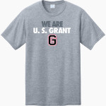 U. S. GRANT HIGH SCHOOL GENERALS Port & Company CVC Tee Front Thumbnail