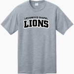 LEVERETTS CHAPEL HIGH SCHOOL LIONS <span class="pdp-name-mascot">LEVERETTS CHAPEL LIONS</span> Port & Company CVC Tee Front Thumbnail